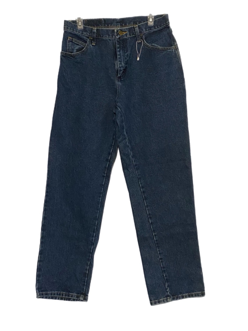 Wrangler Blues Straight Leg Mid Wash Jeans Women’s 10 x 32 inseam